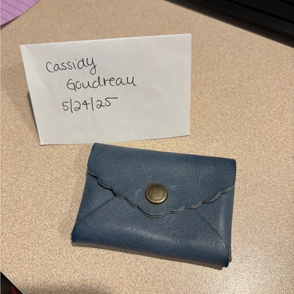 Indigo Portland Leather Daisy Wallet